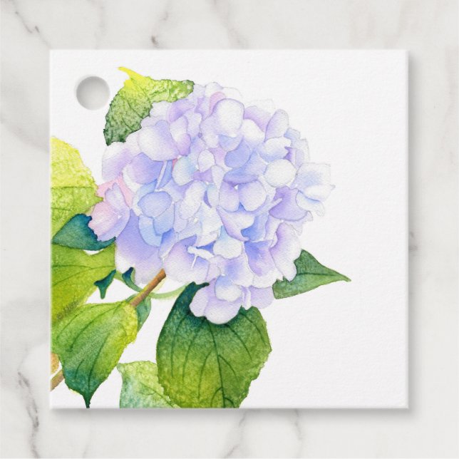 Hydrangea Gåvor Etiketter (Framsida)