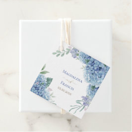 Hydrangea geometric ram | BRÖLLOP Gåvor Etiketter