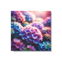 Hydrangea Harmony: Naturens raka symfoni