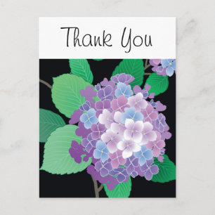 Hydrangea Japansk Blommigt Fine Art Vykort