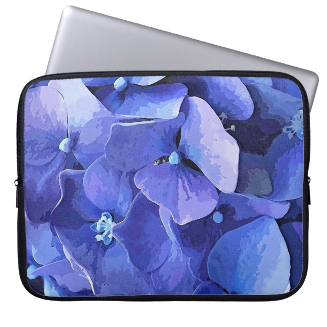 HYDRANGEA LAPTOP FODRAL (Framsidan)