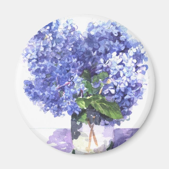 Hydrangea Magnet (Framsidan)