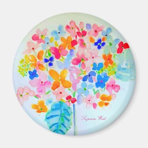 Hydrangea magnet av Ariella & Lily Dedesign