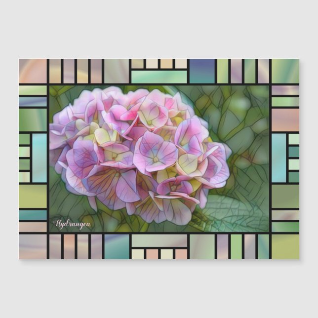 Hydrangea [Magnet Card] (Framsida)