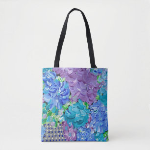 Hydrangea Mania Tote Bag Tygkasse