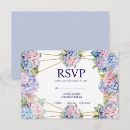 Hydrangea Menu Choices OSA Responcard Kort