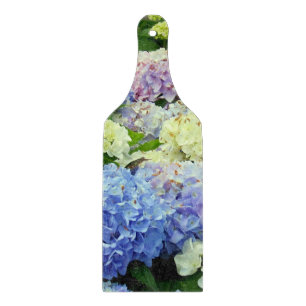 Hydrangea Mix CUTTING BOARD PADDLE