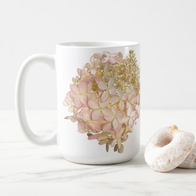Hydrangea Mug Kaffemugg (Med munk)