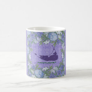 Hydrangea Mugg, Nantucket Hydrangeas, Cape Cod Kaffemugg