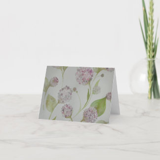 Hydrangea Notes Tack Kort