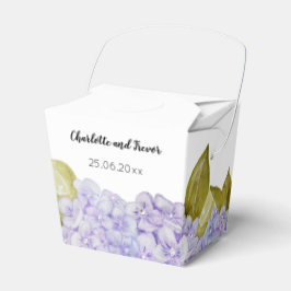 Hydrangea Nyanser Av Violett Blå Presentaskar