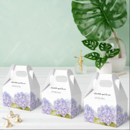 Hydrangea Nyanser Av Violett Blå Presentaskar