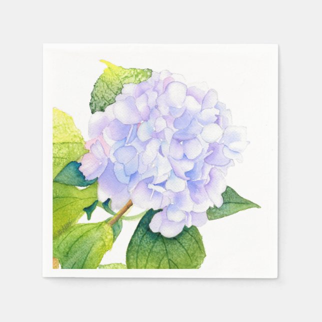 Hydrangea Pappersservett (Framsidan)