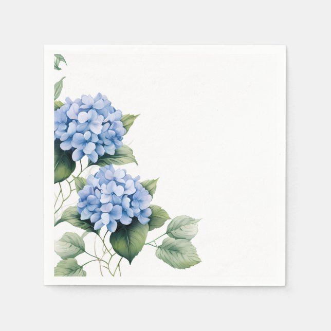 Hydrangea Pappersservetter (Framsidan)