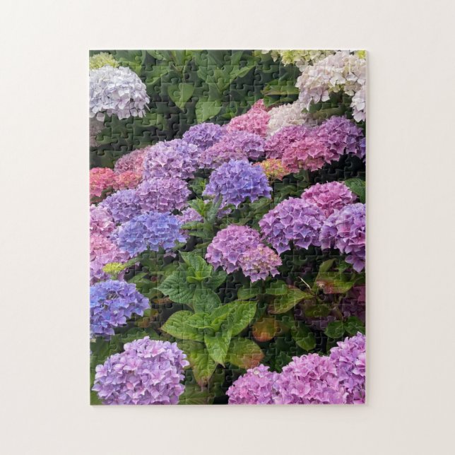 Hydrangea Photograph Pussel (Vertikal)