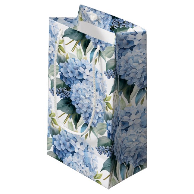 Hydrangea presentpåse (Framsidan Vinklad)