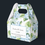 Hydrangea Print Party Trebox Presentaskar<br><div class="desc">Parti-favärderrutan visas med en hydroangea-blommigt utskrift. Anpassa det här objektet och ändra exempeltexten till din egen. Tips! Lägg till dina underbara behandlingar och lägg till lite festligt band. Licensierad bild</div>