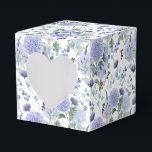 Hydrangea Print Party Trebox Presentaskar<br><div class="desc">Parti-favärderrutan visas med en hydroangea-blommigt utskrift. Anpassa det här objektet eller köp som det är. Tips! Lägg till dina underbara behandlingar och lägg till lite festligt band.</div>