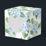 Hydrangea Print Party Trebox Presentaskar<br><div class="desc">Parti-favärderrutan visas med en hydroangea-blommigt utskrift. Anpassa det här objektet eller köp som det är. Tips! Lägg till dina underbara behandlingar och lägg till lite festligt band. Licensierad bild</div>