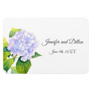 Hydrangea Rektangular Magnet