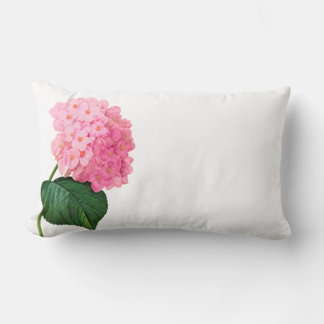 Hydrangea Romantic Accent Lumbar Pillow Lumbarkudde (Framsida)