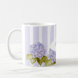 Hydrangea Shades of Violet Blue Kaffemugg