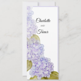 Hydrangea Shades of Violet Blue Kort