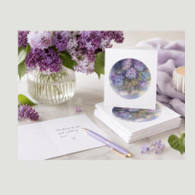 Hydrangea Tom Kort | Elegant Blommig Hälsning
