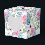 Hydrangea Tryck Festlåda Presentaskar<br><div class="desc">Presentlåda visas med en hydrangea blommönster. 
Anpassa denna vara eller köp som den är.
Tips: Lägg bara till dina fantastiska godsaker och lägg till lite festlig band.</div>