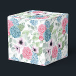 Hydrangea Tryckfestlåda Presentaskar<br><div class="desc">Presentlåda visas med ett blomstertryck av hydrangea. 
Anpassa denna vara eller köp som den är.
Tips: Lägg bara till dina fantastiska godsaker och lägg till lite festlig band.</div>