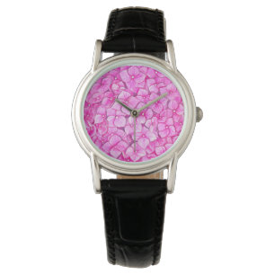 Hydrangea vattenfärg armbandsur