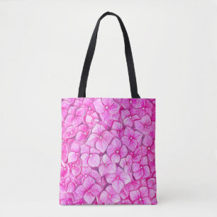 Hydrangea vattenfärg tygkasse