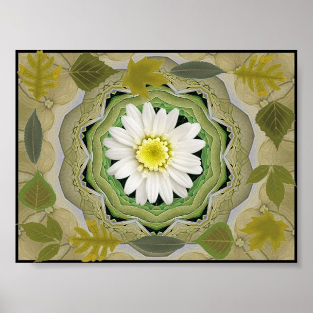 Hydrangeas Art Poster (Framsidan)