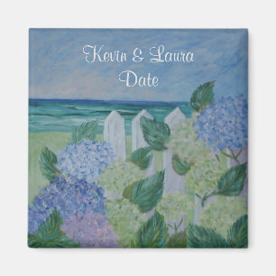 Hydrangeas av Beach Wedding Magnet