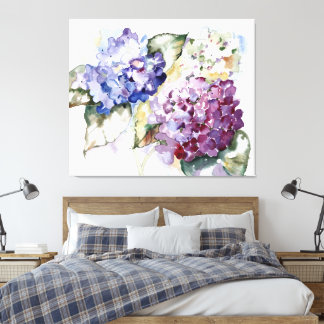 Hydrangeas Canvastryck