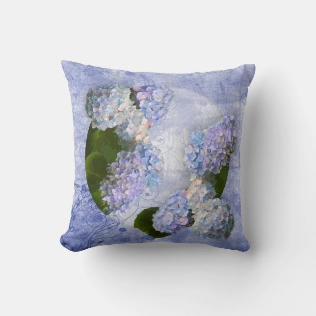 Hydrangeas Dekorativ kudde (Framsida)