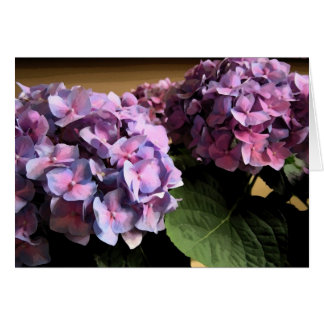 Hydrangeas Hälsningskort