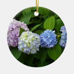 Hydrangeas Julgransprydnad Keramik