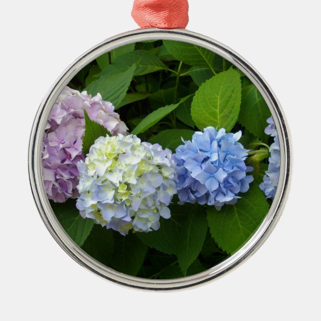 Hydrangeas Julgransprydnad Metall (Framsidan)