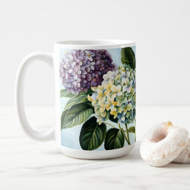 Hydrangeas - Klassisk pastellblomma Kaffemugg
