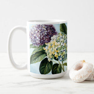 Hydrangeas - Klassisk pastellblomma Kaffemugg