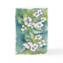 Hydrangeas Mors dag-vattenfärgskort