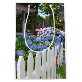 Hydrangeas och Picket Fence - Martha's Vineyard