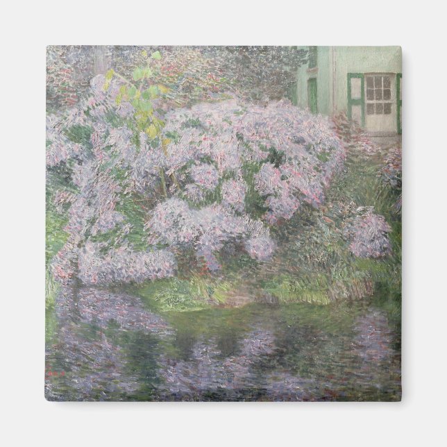 Hydrangeas på banker vid Lys-floden, 1898 (oi Magnet (Framsidan)
