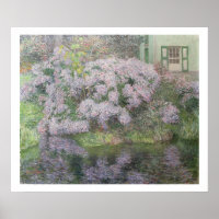 Hydrangeas på banker vid Lys-floden, 1898 (oi