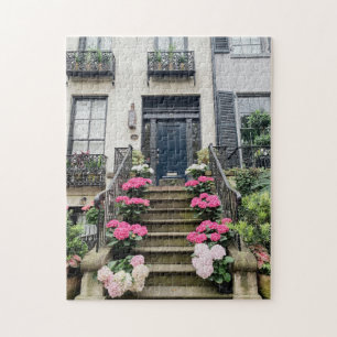 Hydrangeas på Gordon Street Savannah Puzzle Pussel