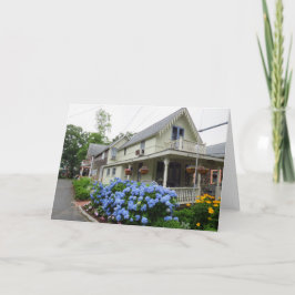 Hydrangeas på hörnet - Martha's Vineyard Kort