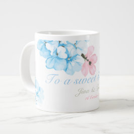Hydrangeas Pastel Bloom Jumbo Mugg