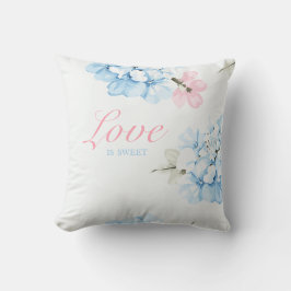 Hydrangeas Pastel Bloom Kudde