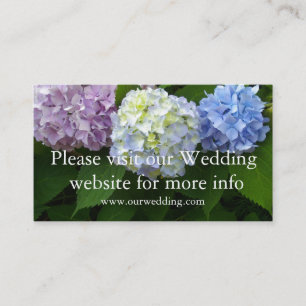 Hydrangeas Visitkort